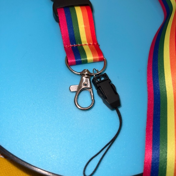 NWOT - Rainbow Lanyard! - Picture 3 of 5
